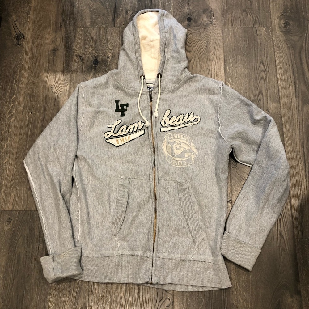 Lambeau Field Green Bay Packers Full Zip Hoodie